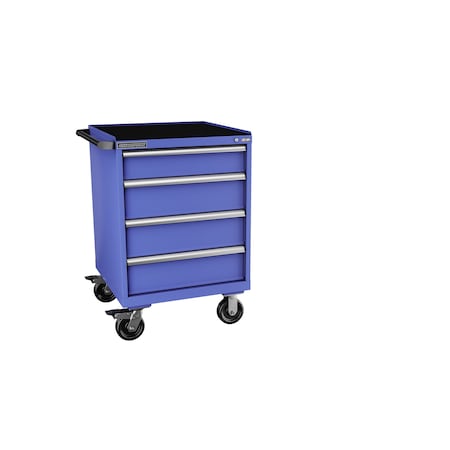 Champion Tool Storage Tool Cabinet, 4 Drawer, Blue, Steel, 28-1/4 in W x 28-1/2 in D x 43-1/4 in H, S15000401ILCMB8S1RT-BB S15000401ILCMB8S1RT-BB
